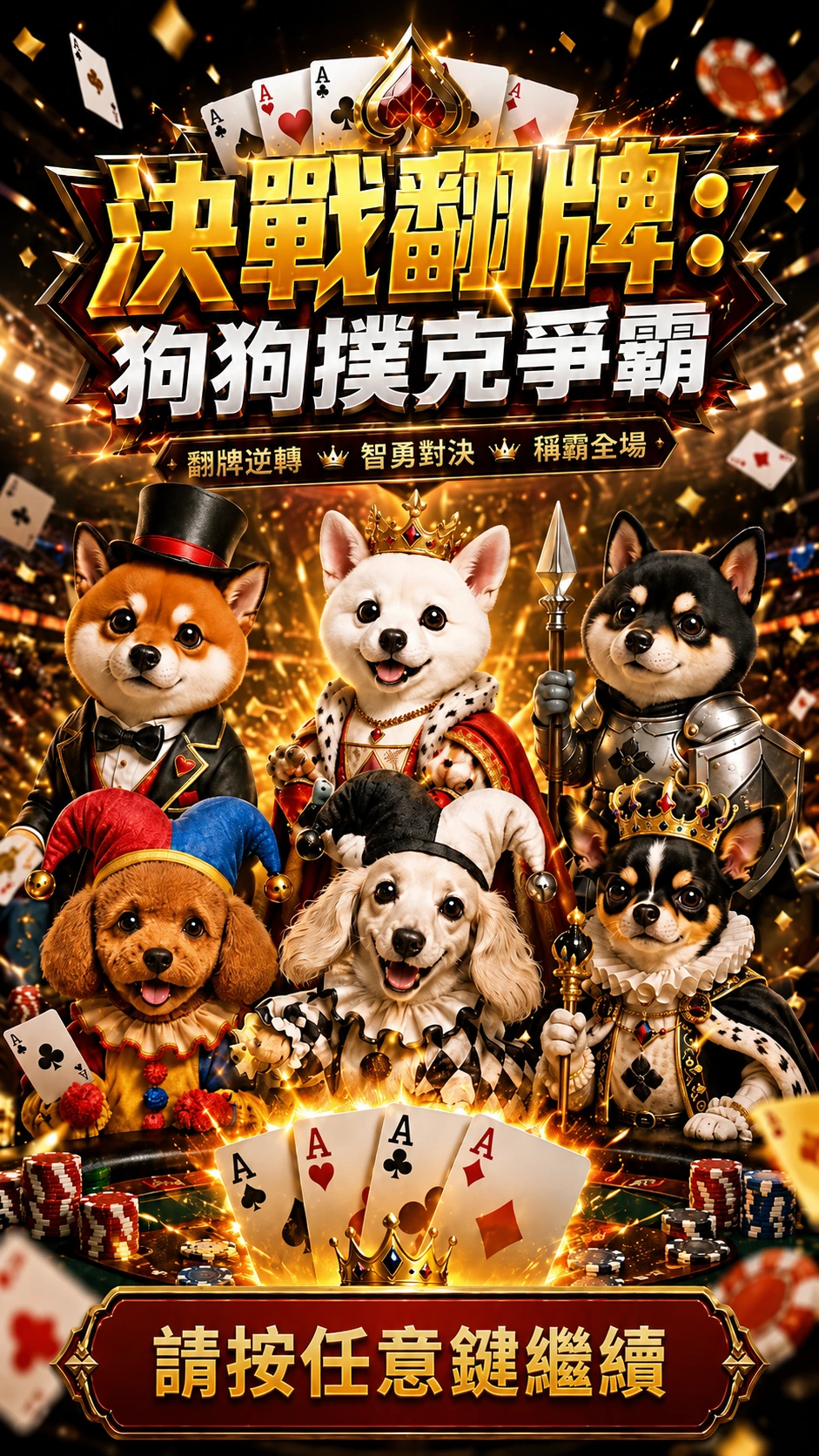 狗狗撲克爭霸 啟動畫面
